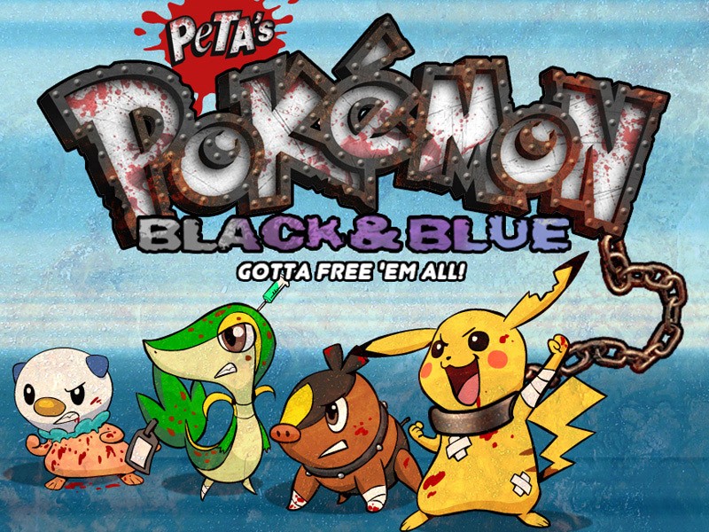 Pokemon Parody Black and Blue