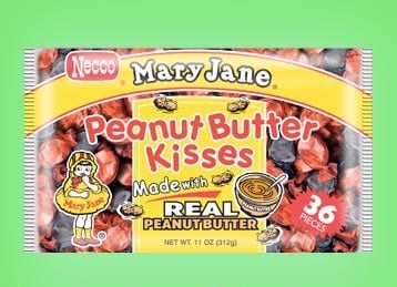 Mary Jane Peanut Butter Kisses