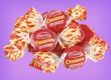 Caramelos duros de canela de Brach's Cinnamon Hard Candy