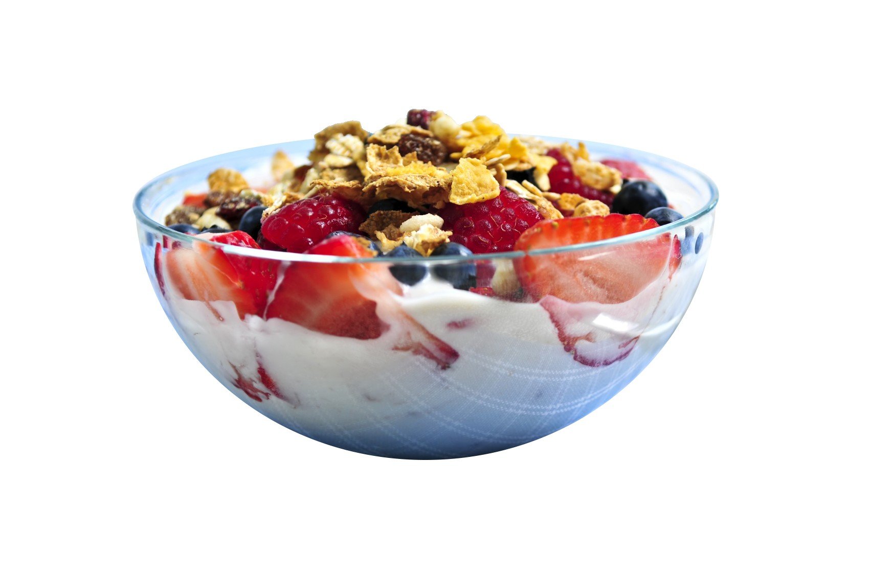 Yogurt with Berries and Granola