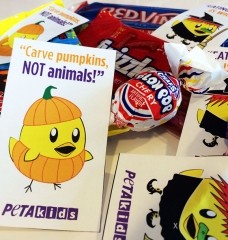 Animal-Friendly Halloween Candy Tags