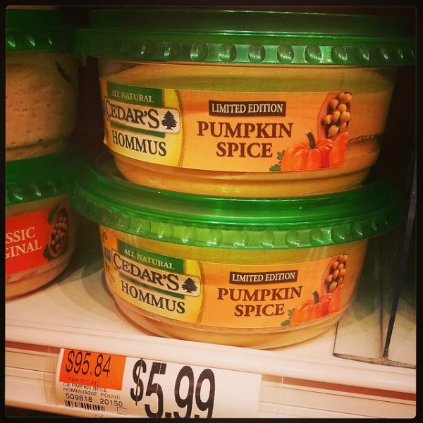 Pumpkin Spice Hummus