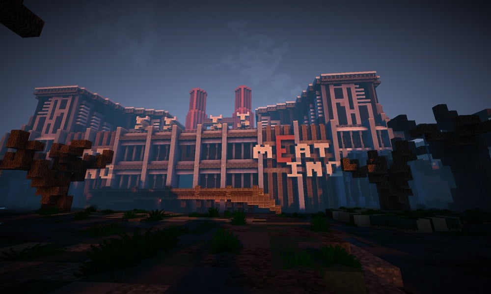PETA Minecraft Abandoned Slaughterhouse