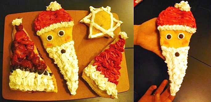 Holiday Santa Hat Pies