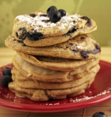 Drool-Worthy Blueberry Pancakes