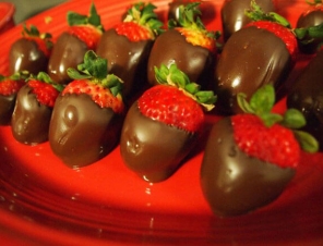 Chocolate covered strawberries