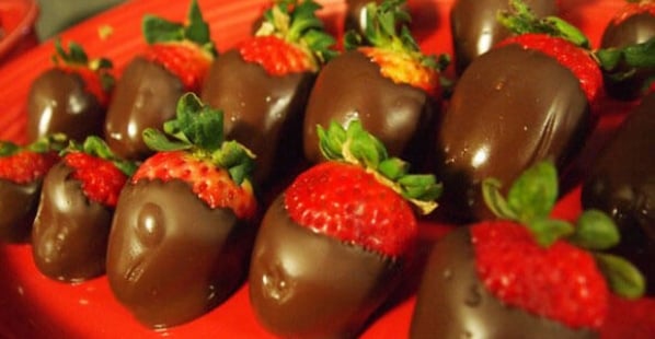 Chocolate covered strawberries