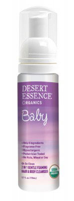 Desert Essence Oh So Clean 2 in 1 Hair & Body Cleanser