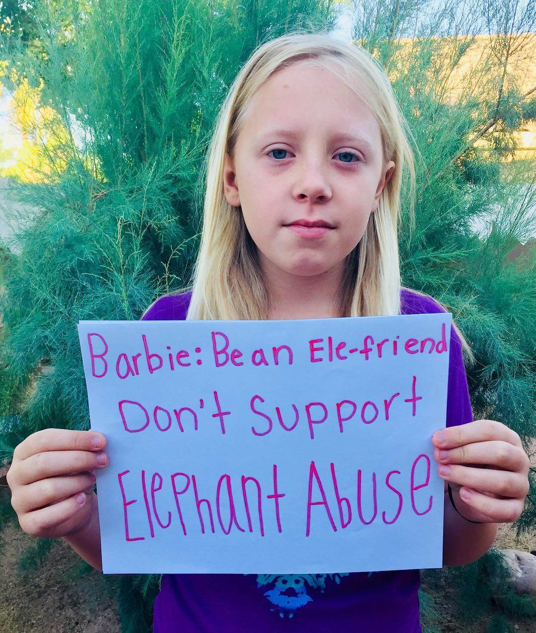 barbie chelsea elephant