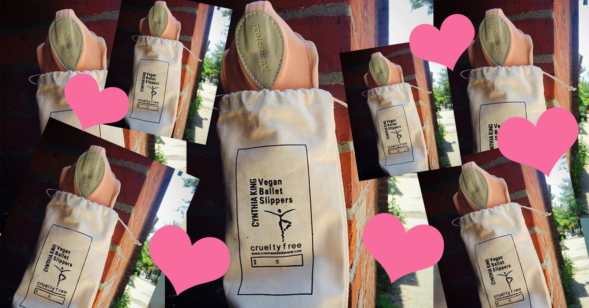 cynthia king vegan ballet slippers