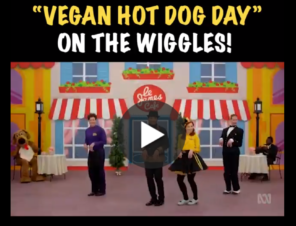 Yummy Vegan Hot Dog Day on ‘The Wiggles’ World’!