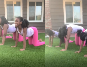kids stretching