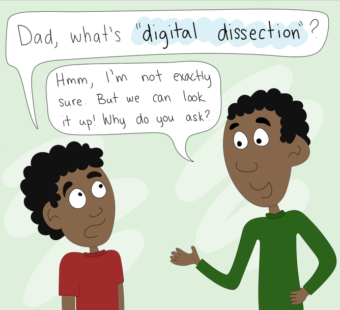 PETA Kids Comic: The Difference Between Animal Dissection and Animal-Free Tools