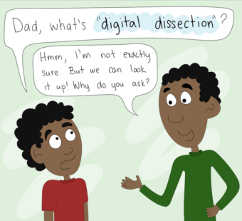 a comic about dissection