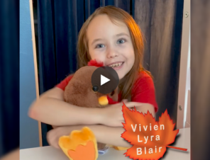 Actor Vivien Lyra Blair Wants YOU to Be Kind to Turkeys This Thanksgiving