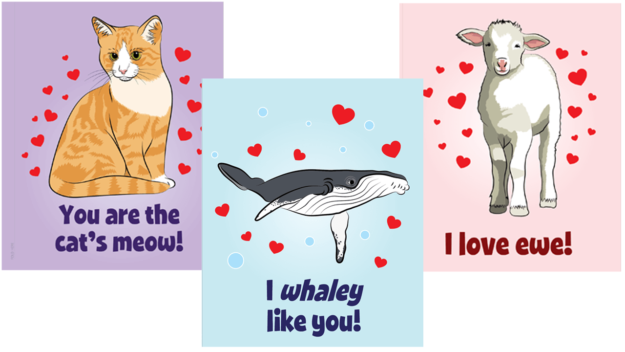 PETA Kids Valentine's Day Cards