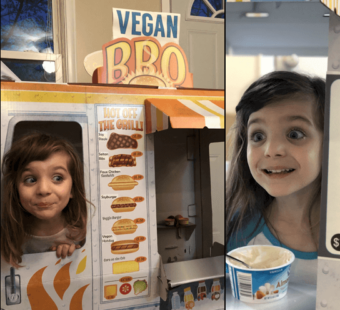 vegan play kitchen food truck