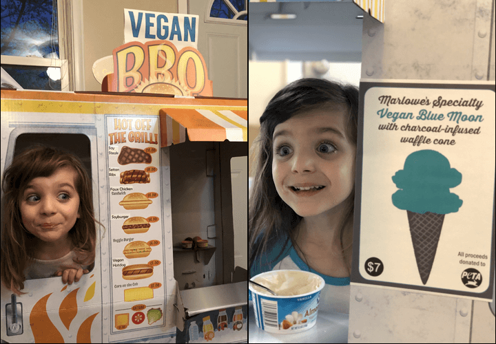 vegan play kitchen food truck