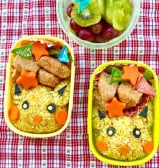 Vegan Bento Box for Kid Lunches