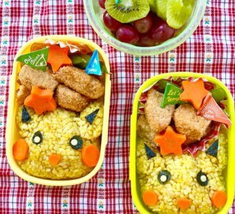 Vegan Bento Box for Kid Lunches