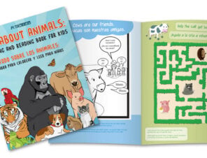 PETA Kids’ Bilingual Activity Book Teaches Children Compassion