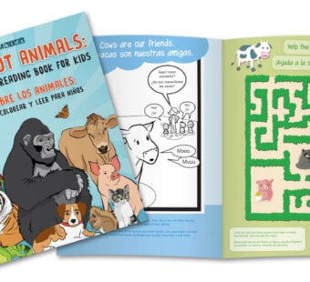 PETA Kids Bilingual Activity Book