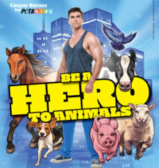 Cooper Barnes PETA Kids Ad "Be a Hero to Animals"
