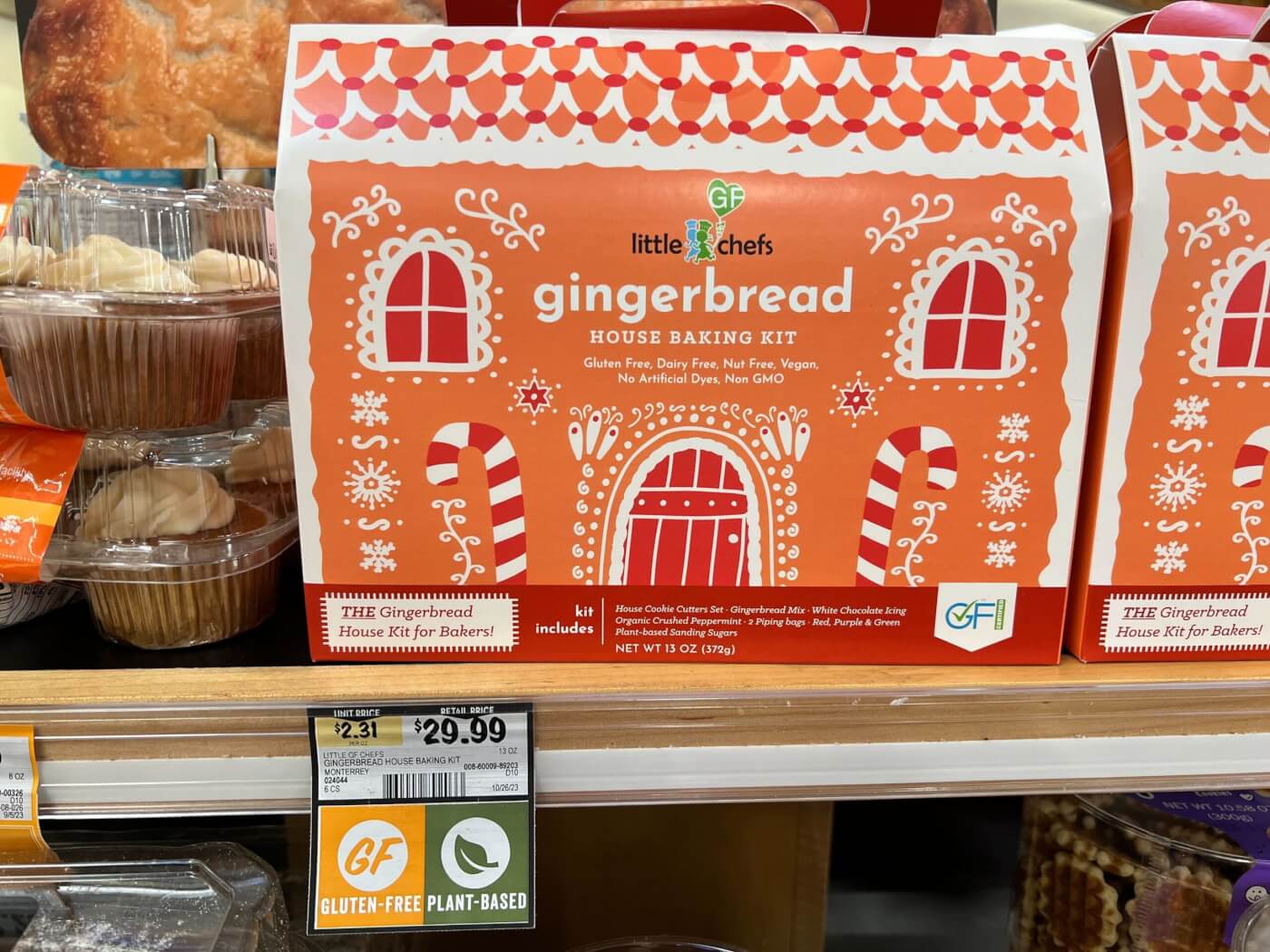 Little Chef's gingerbread house kit at Sprouts