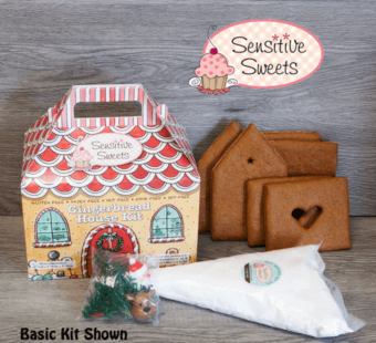 Sensitive Sweets Gingerbread house kit