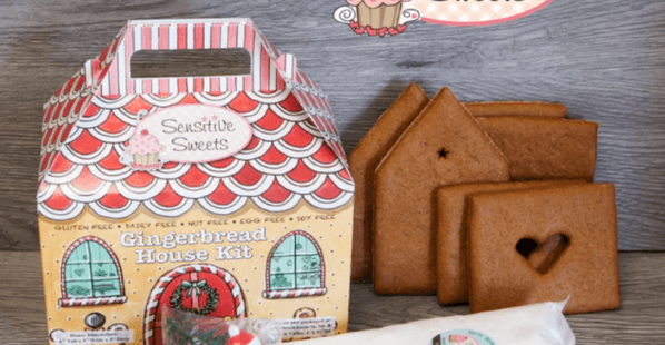 Sensitive Sweets Gingerbread house kit