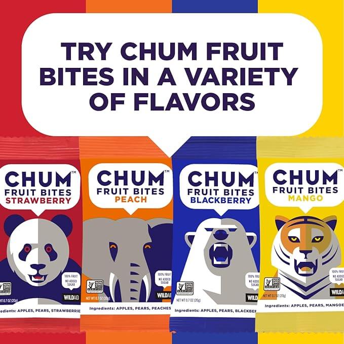 Chum Fruit Bites packaging image