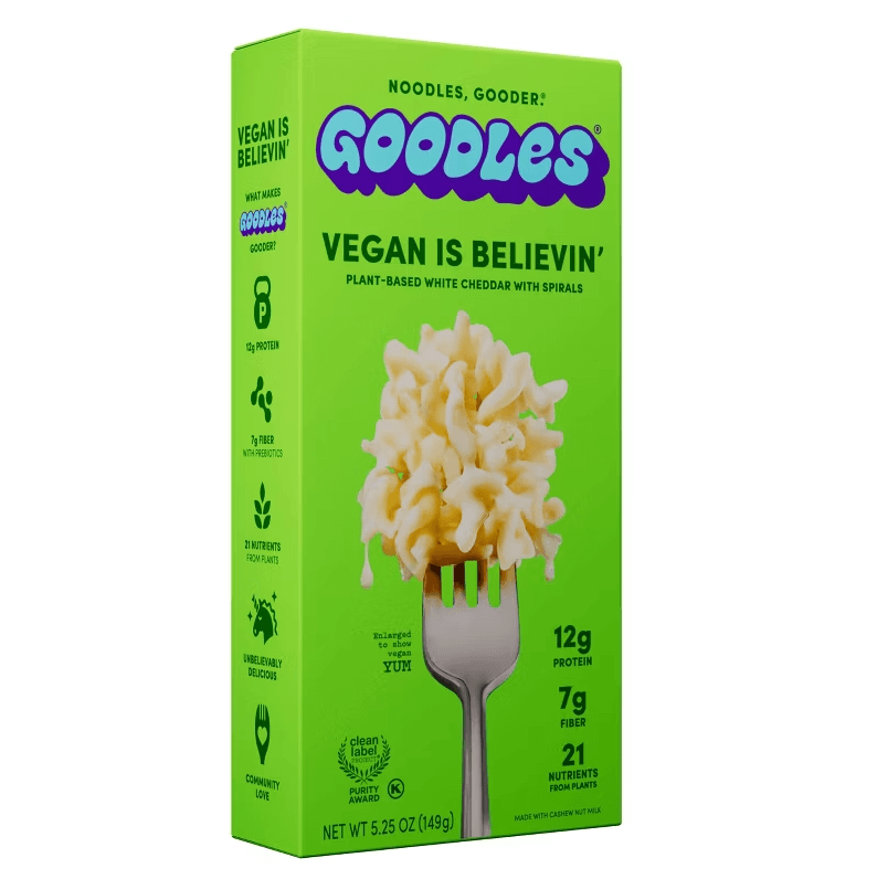 Goodles Vegan Mac and Cheese box